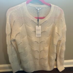 Reiss Cream Sweater for Women